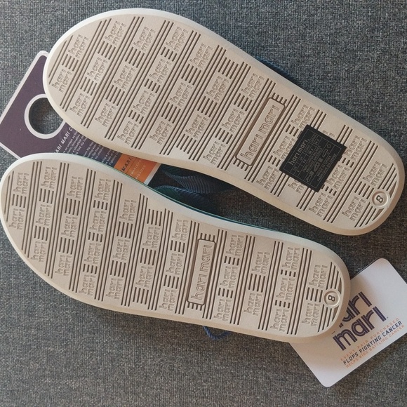 NWT Hari Mari Women's Slippers/ Dunes Navy - Picture 8 of 14